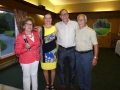 Céline Baillargeon, Lina, Réal et Louis-Georges Fournier