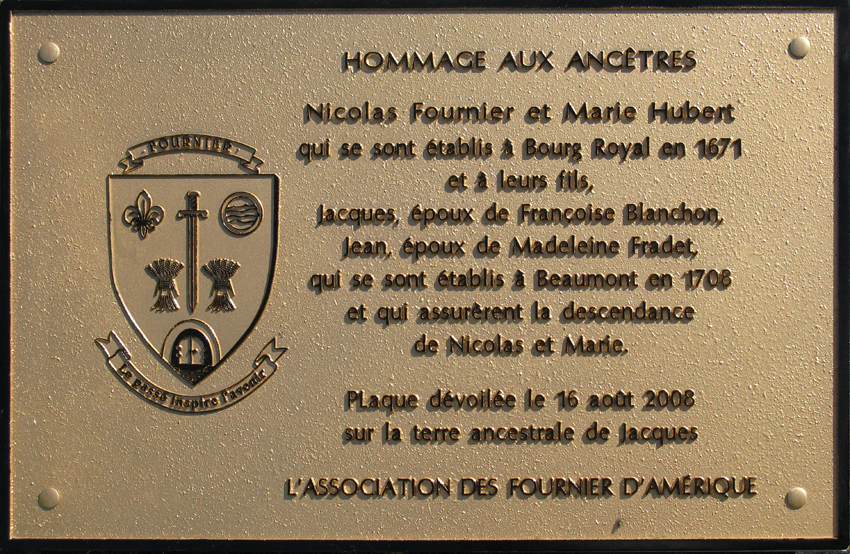 Plaque commémorative
