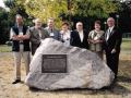 Inauguration plaque hommage